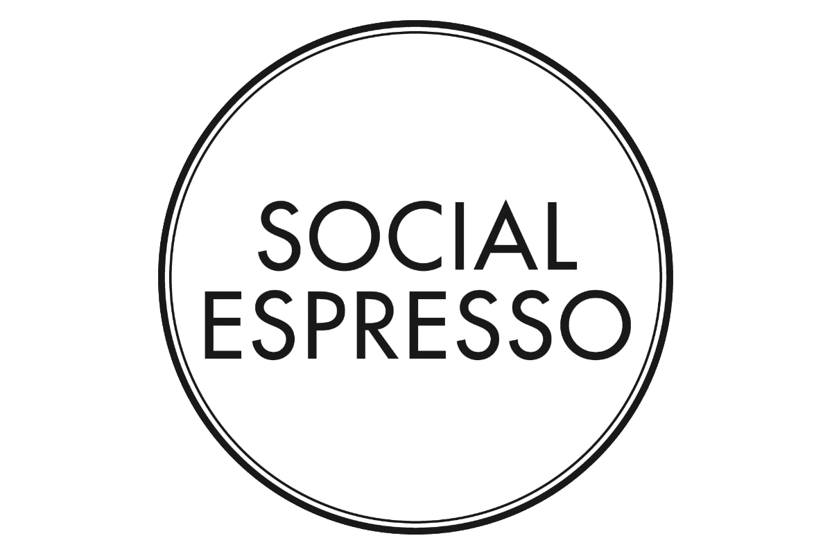 Social Espresso event coffee company logo
