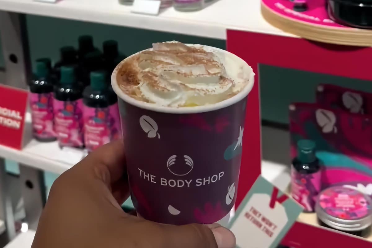 Plum-Themed Hot Chocolate Bar created for The Body Shop Launch in Central London of a new line
